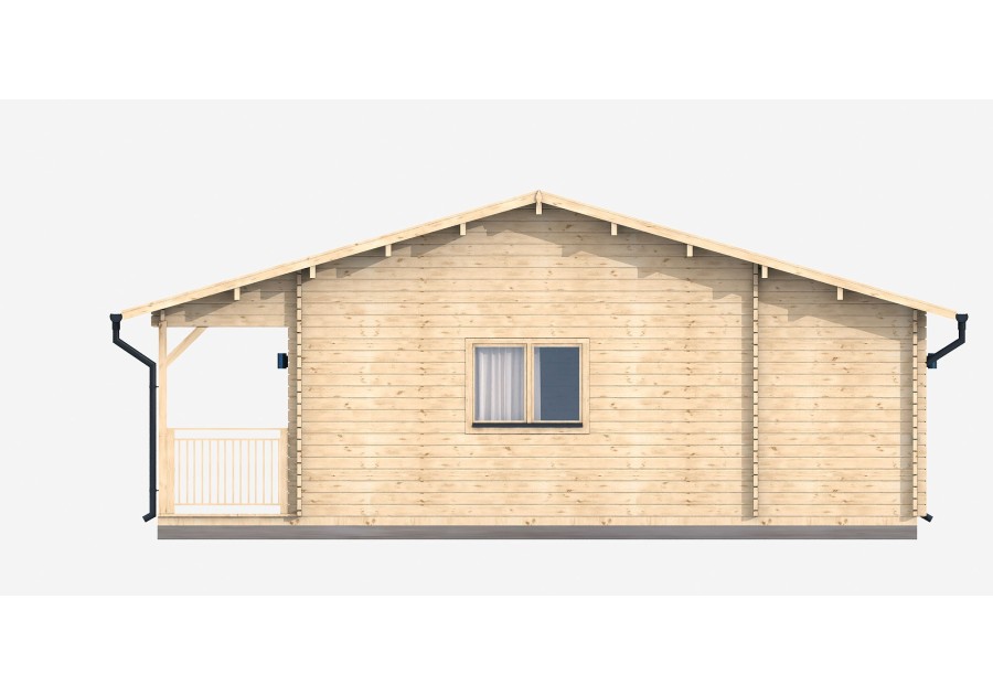 Domek letniskowy MADERA1, 10.0x5.5m 88mm