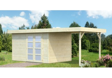 Domek ogrodowy LARA 84+, 3.5x2.5m 28mm
