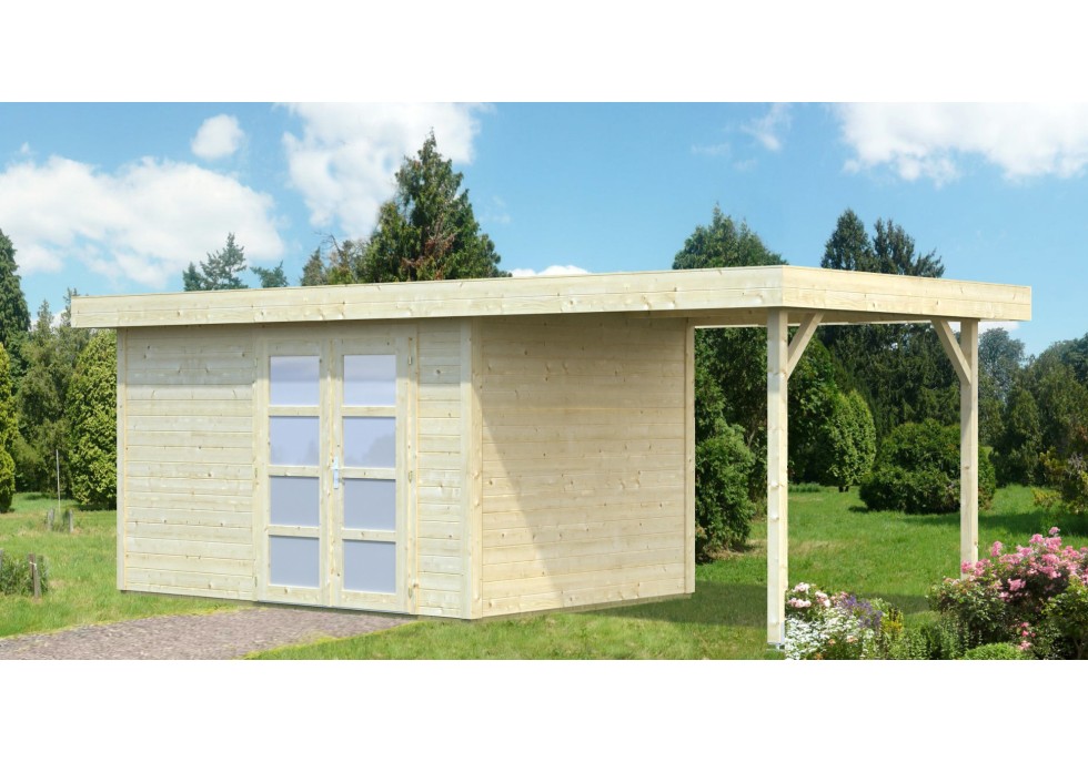 Domek ogrodowy LARA 84+, 3.5x2.5m 28mm Domek ogrodowy LARA 84+, 3.5x2.5m 28mm