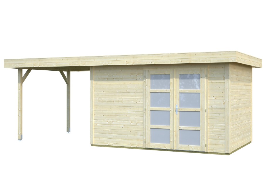 Domek ogrodowy LARA 84+, 3.5x2.5m 28mm