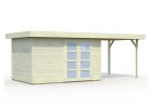 Domek ogrodowy LARA 84+, 3.5x2.5m 28mm