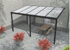 Zadaszenia 500x250cm z dachem poliwęglanowym