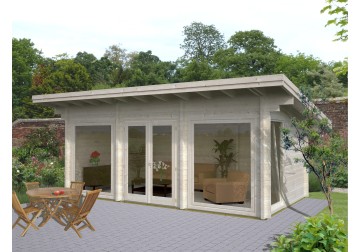 Domek letniskowy Heidi, 6.40x3.60m 70mm