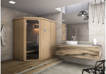 Sauna narożna 2015EW 2,0x1,5m