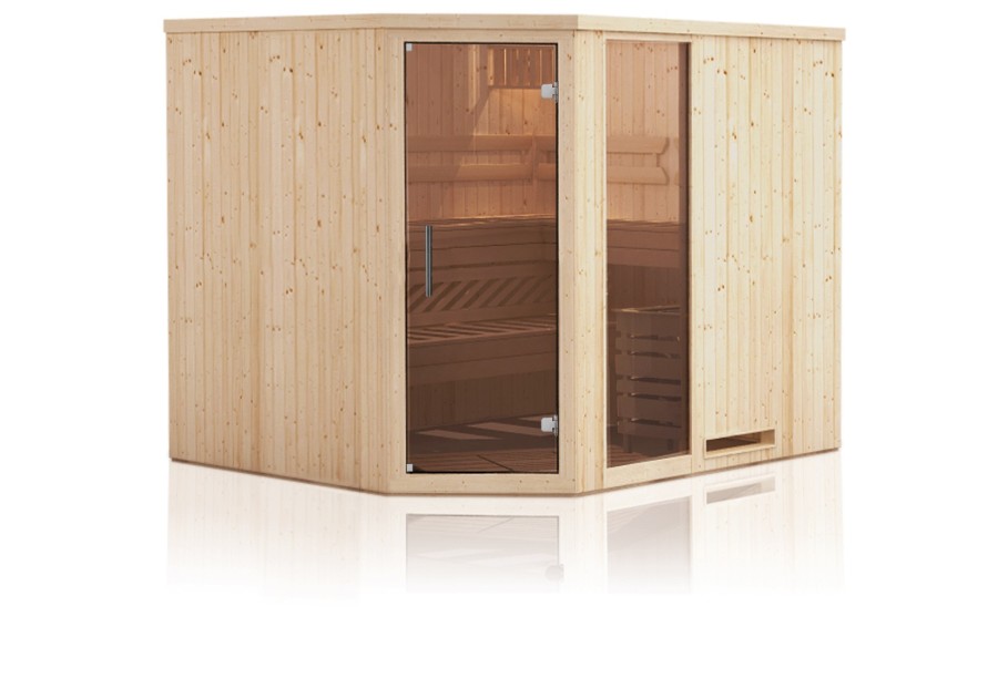 Sauna narożna 2520EW 2,5x2,0m