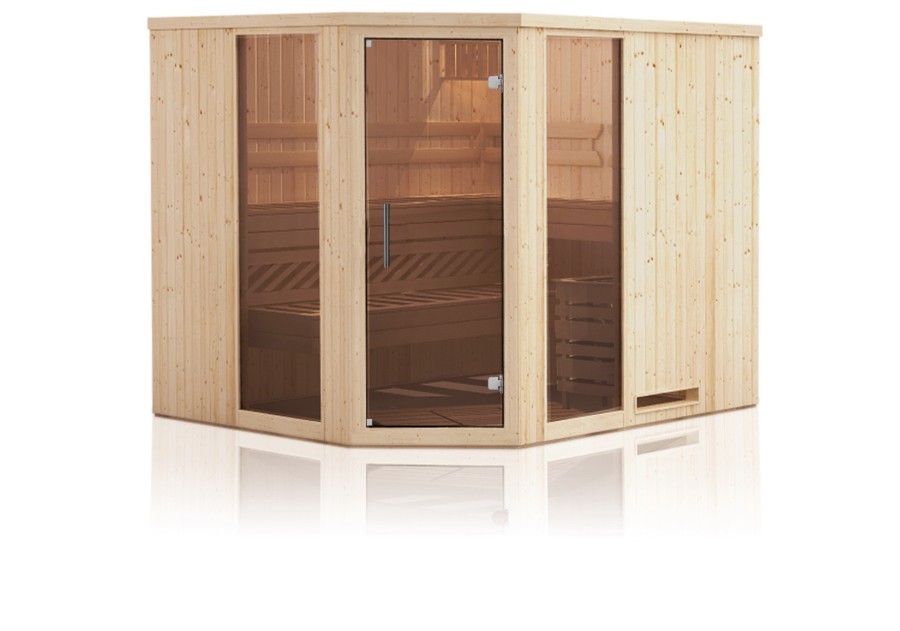 Sauna narożna 2520EW 2,5x2,0m