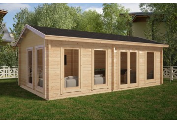 Domek drewniany RYTIS 7.10 x 4.10m  70mm