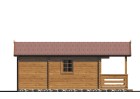 Domek letniskowy MIAMI1 6.0x6.0m 45mm