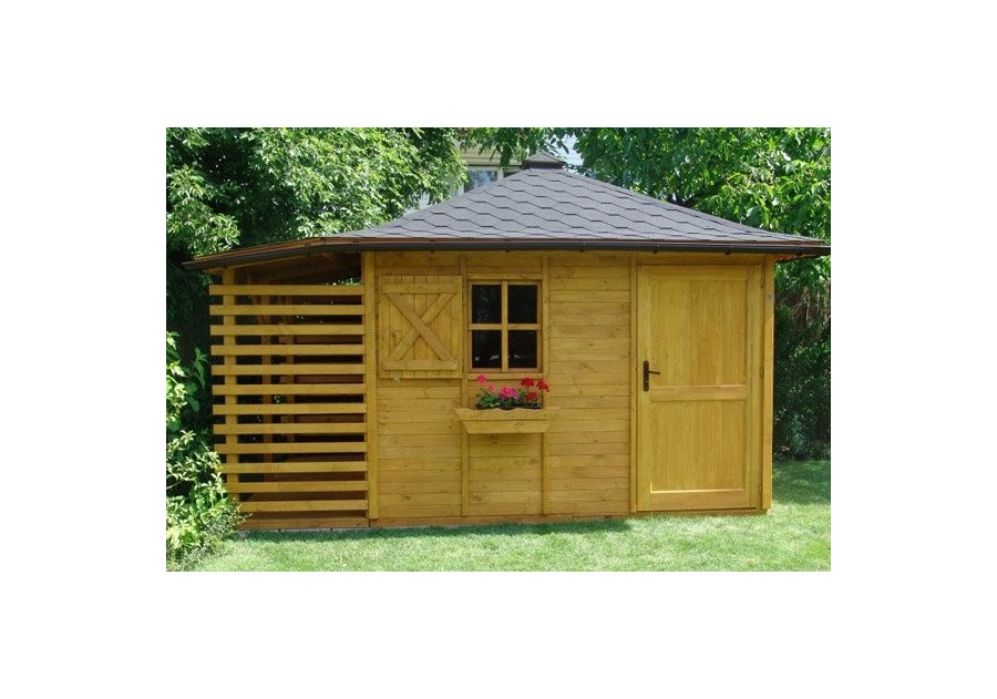 Domek ogrodowy Wiktor3, 4.0x3.0m 20mm