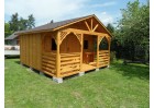 Domek ogrodowy Jan1, 4.5x3.0m 16mm