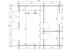 Domek letniskowy PALERMO1 6.0x6.0m 45mm