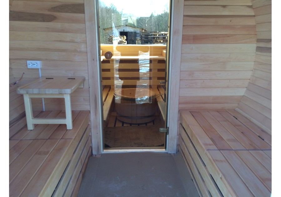 Sauna BAREL 4,0x2,4m