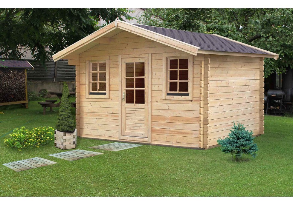 Domek letniskowy CHAR10, 4.0x3.0m 44mm Domek letniskowy CHAR10, 4.0x3.0m 44mm