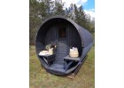 Sauna OKRĄGŁA 3,5x2,3m