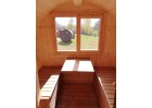 Sauna OKRĄGŁA 3,5x2,3m