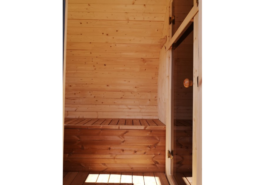 Sauna OKRĄGŁA 3,5x2,3m