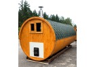 Sauna OKRĄGŁA 3,5x2,3m