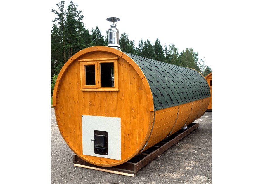 Sauna OKRĄGŁA 3,5x2,3m