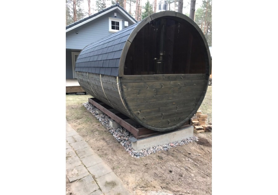 Sauna OKRĄGŁA 3,5x2,3m
