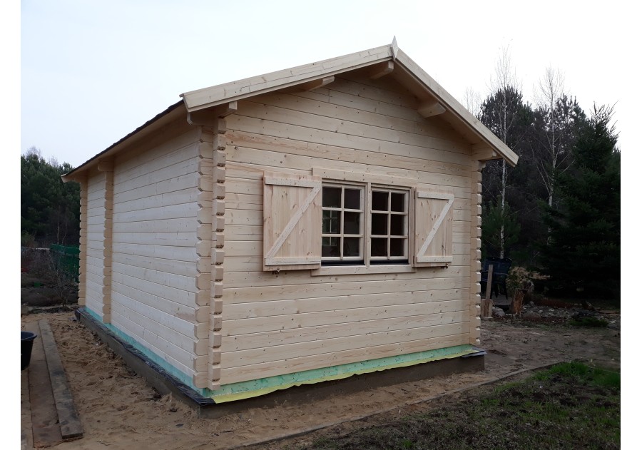 Domek letniskowy HETR 6x3.6m 44mm 