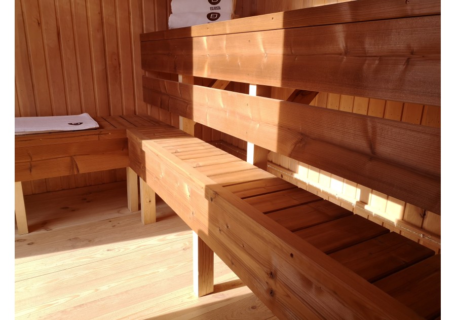 Sauna NOWOCZESNA 4,0x2,4m