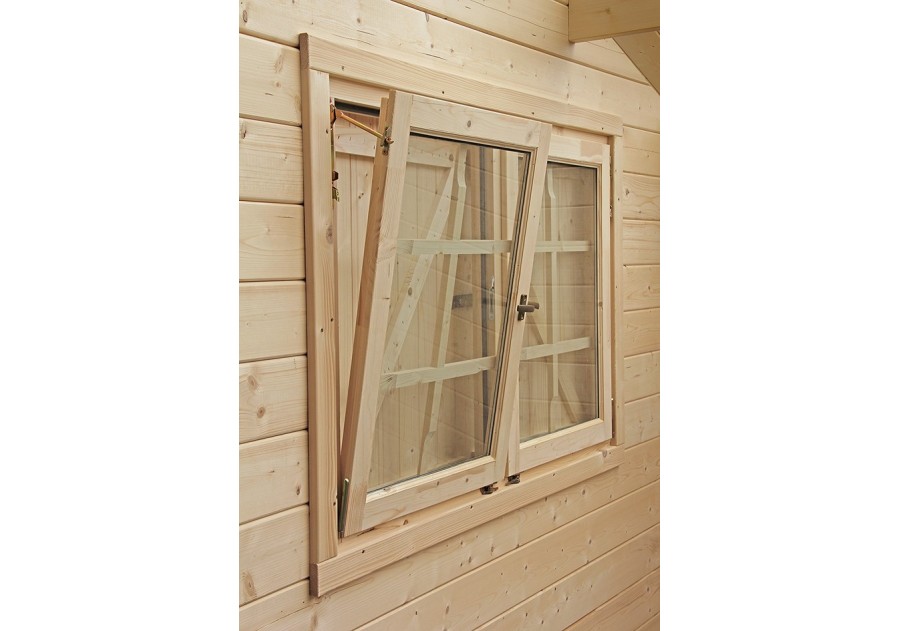 Domek letniskowy GOUM18, 5.0x4.0m 34mm