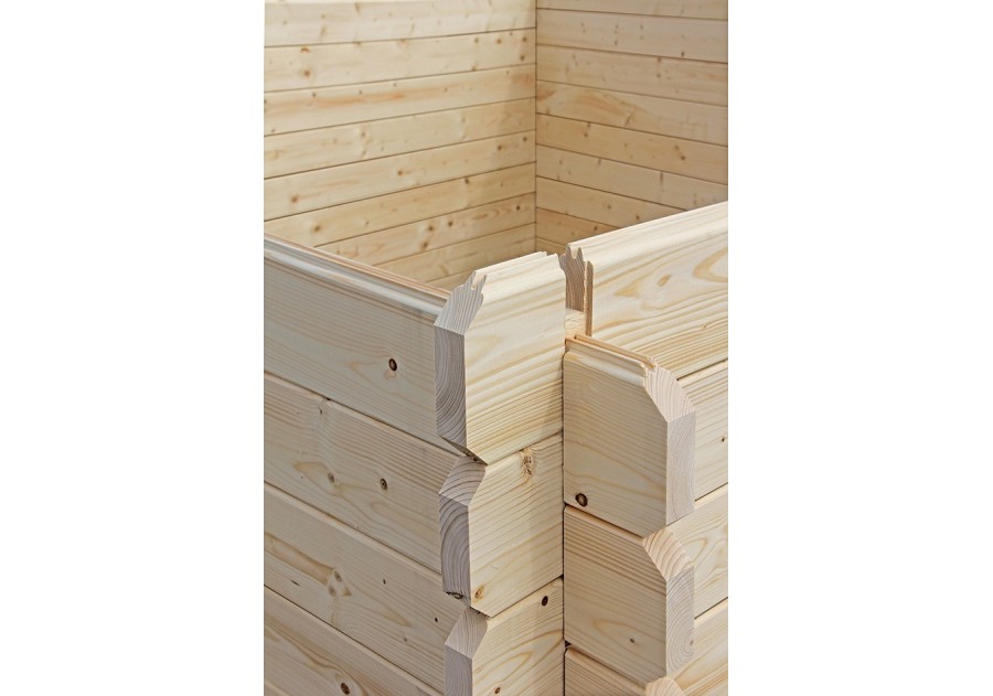 Domek letniskowy GOUM18, 5.0x4.0m 34mm