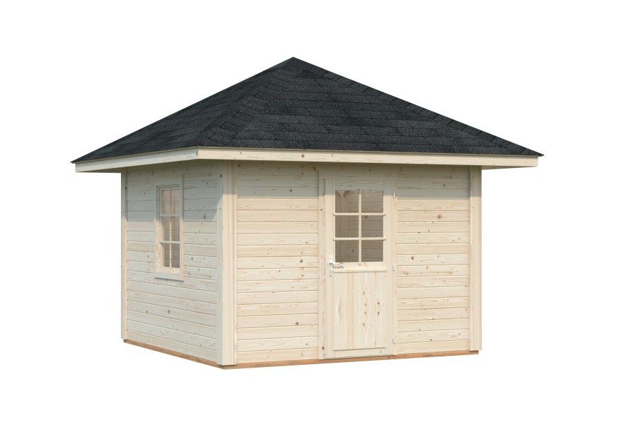 Domek ogrodowy BIANCA83 3.0x3.0m [set 6, seria CONNECT]