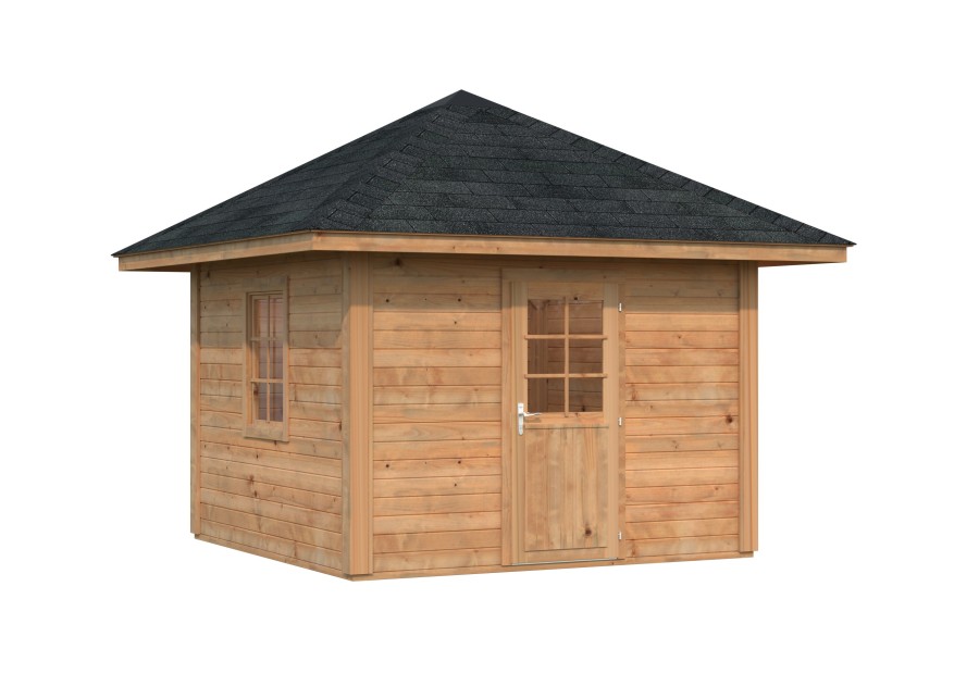 Domek ogrodowy BIANCA83 3.0x3.0m [set 6, seria CONNECT]