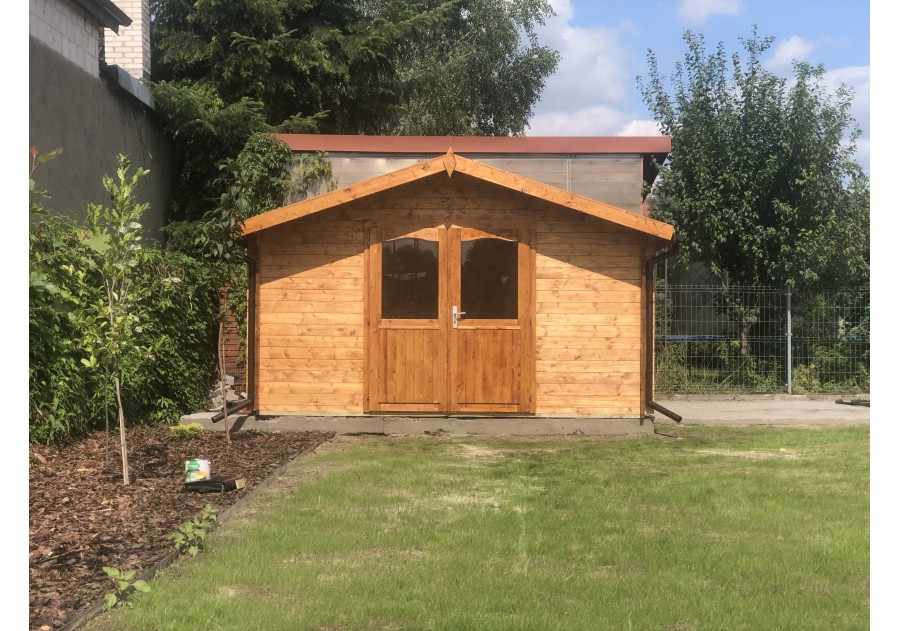 Domek ogrodowy LOTA139, 4.0x4.0m 34mm