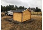 Domek letniskowy CHAR10, 4.0x3.0m 44mm