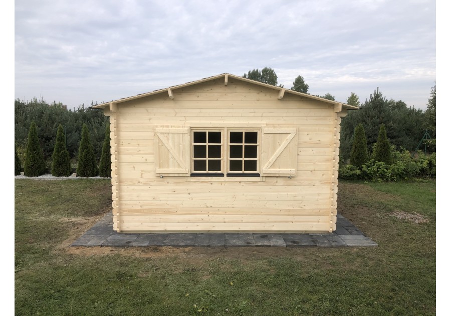Domek letniskowy GOUM18, 5.0x4.0m 34mm