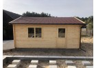 Garaż ROGER239, 4.7x5.7m 44mm + segmentowa brama