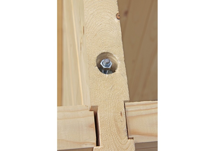 Domek letniskowy TREM19, 4.7x4.7m 44mm