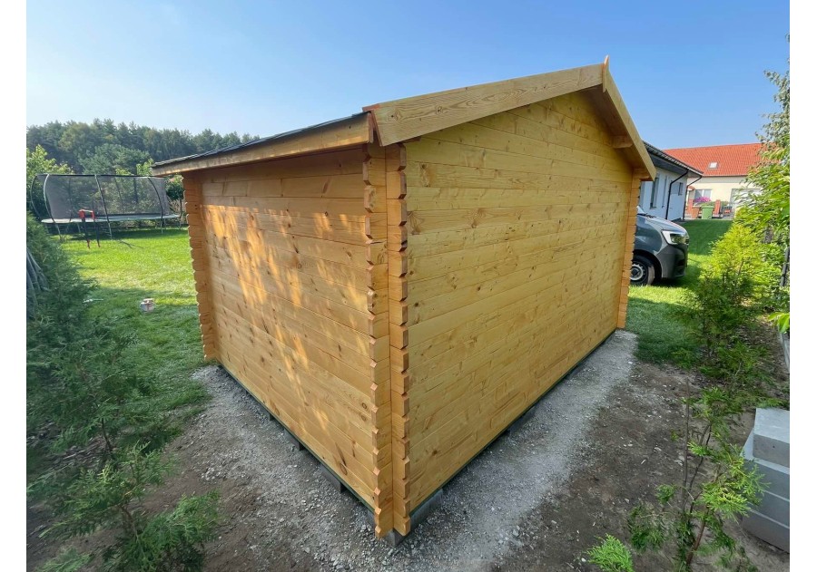 Domek ogrodowy BOUL10, 4.0x3.0m 34mm